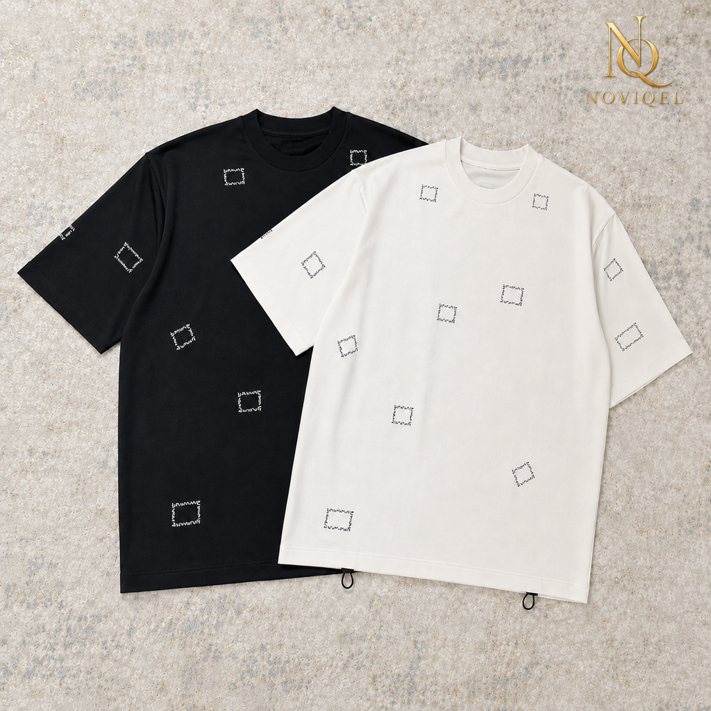 Geometric Stitch Graphic T-Shirt – view 3