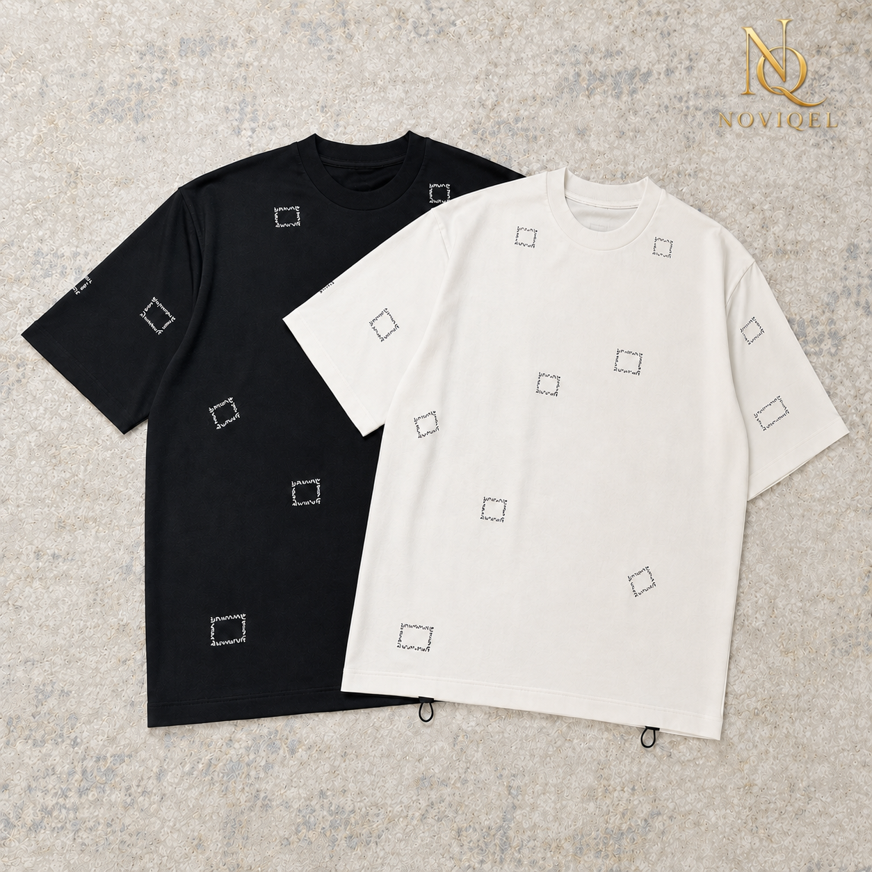 Geometric Stitch Graphic T-Shirt – view 3