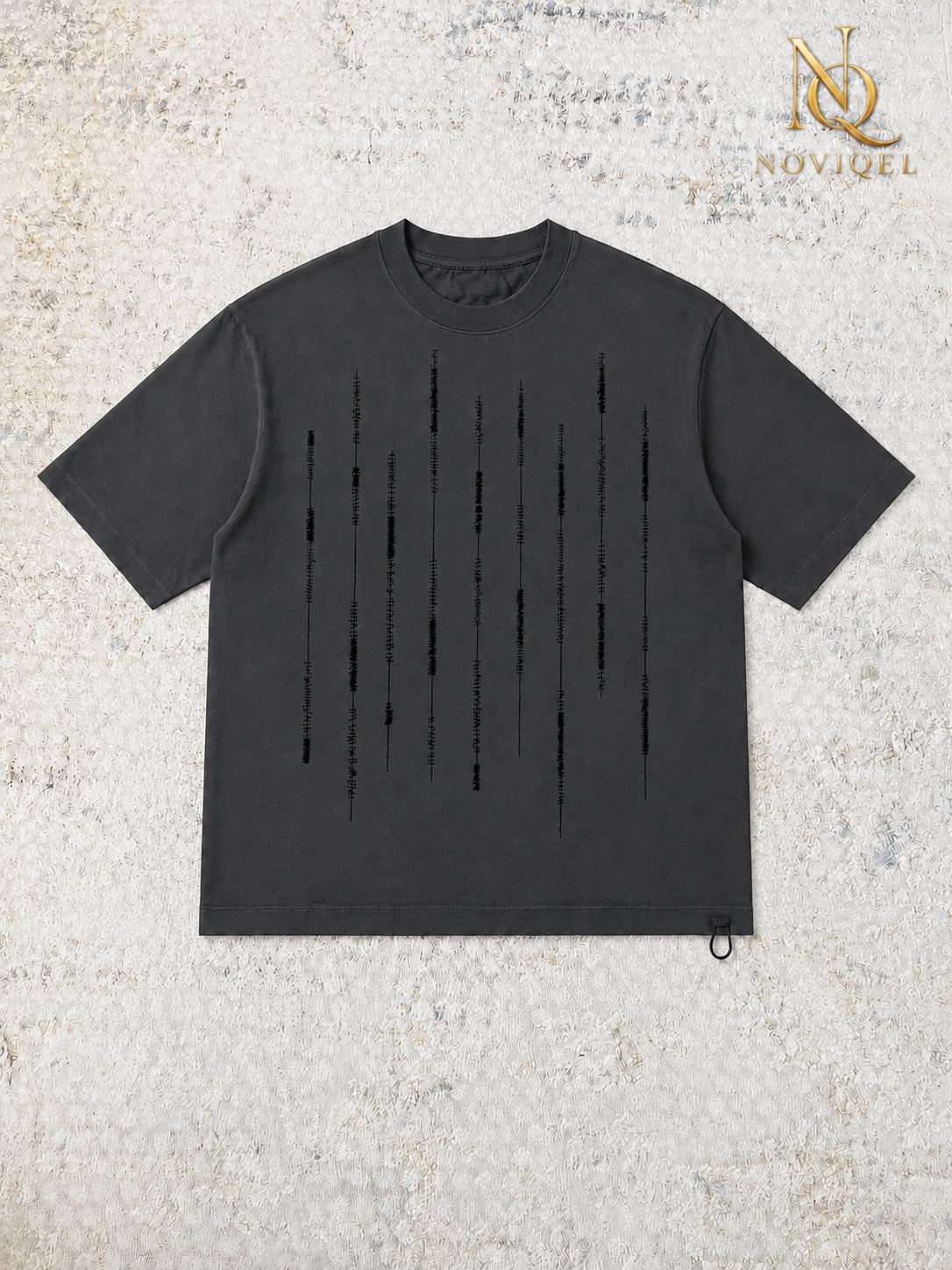 Vertical Stitch Graphic T-Shirt – view 3