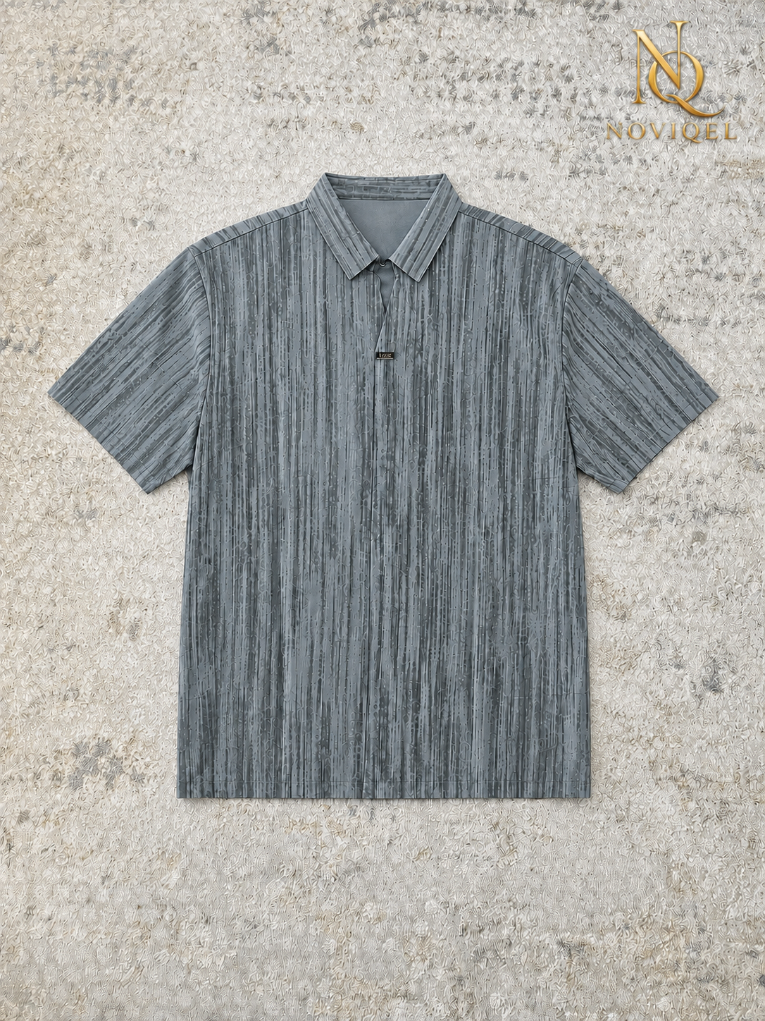 Abstract Print Short-Sleeve Shirt – featured view