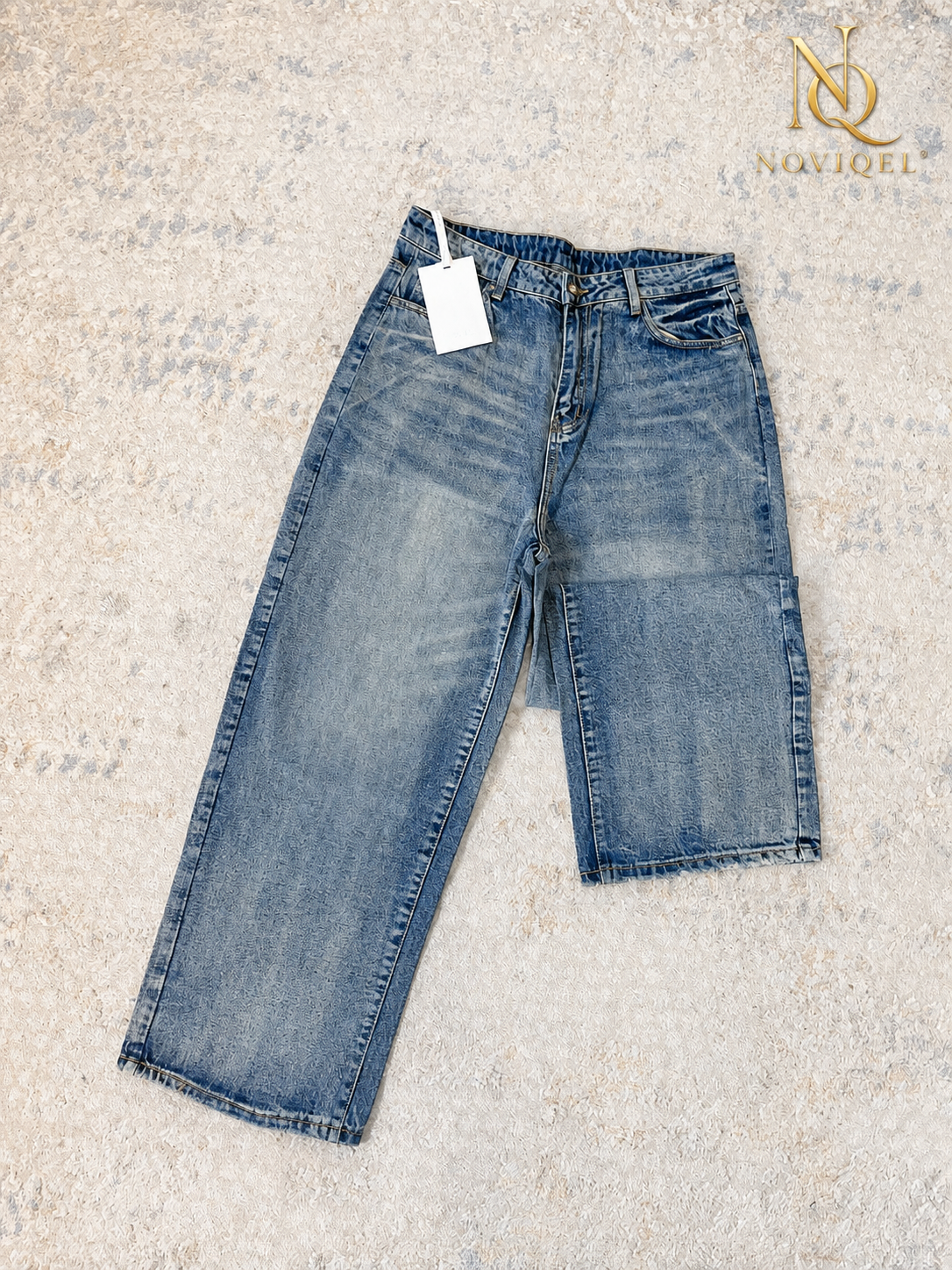 Vintage-Wash Baggy Jeans – view 2