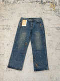 Paint-Splatter Baggy Jeans – featured view