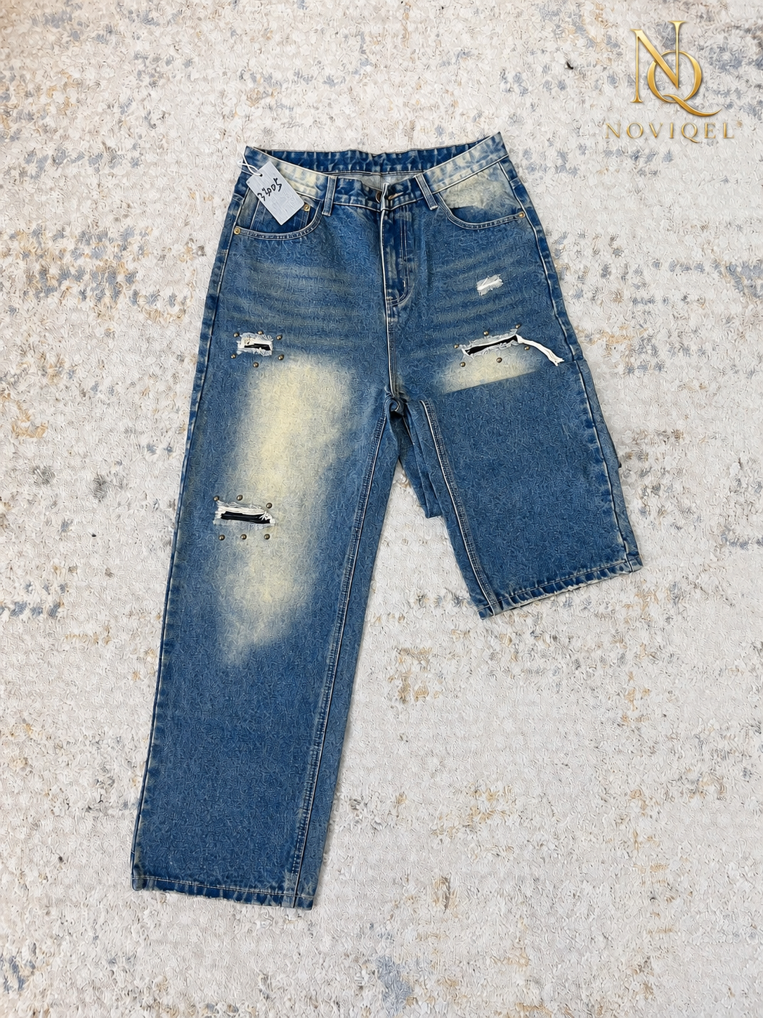 Heavy Distressed Baggy Jeans – view 2