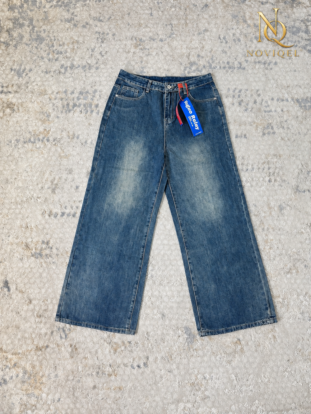Faded Baggy Jeans – featured view